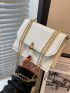 Mini Cartoon Embossed Chain Square Bag