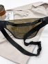 Zip Front Waist Bag