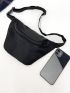 Mini Zip Front Waist Bag