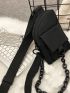 Minimalist Chain Decor Fanny Pack