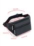 Waterproof Man Waist Bag Fanny Pack Fashion Chest Pack Outdoor Sports Crossbody Bag Casual Travel Male Belt Bag Hip Waist Pack