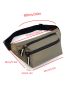 Waterproof Man Waist Bag Fanny Pack Fashion Chest Pack Outdoor Sports Crossbody Bag Casual Travel Male Belt Bag Hip Waist Pack