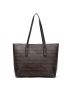 Letter Print Shoulder Tote Bag