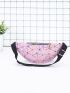 Holographic Geo Graphic Fanny Pack