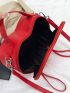 Minimalist Heart Shaped Satchel Bag