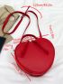 Minimalist Heart Shaped Satchel Bag