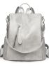 Women's Vintage Backpack, Multifunctional Large Capacity Backpack For Commuting & Traveling