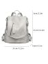 Women's Vintage Backpack, Multifunctional Large Capacity Backpack For Commuting & Traveling