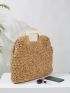 Minimalist Straw Bag