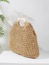 Minimalist Straw Bag