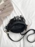 Tassel Decor Waist Bag