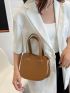 Mini Minimalist Double Handle Chain Satchel Bag