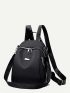 Minimalist Metal Decor Classic Backpack