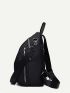 Minimalist Metal Decor Classic Backpack