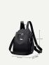 Minimalist Metal Decor Classic Backpack