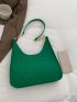 Minimalist Felt Hobo Bag