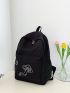 Mushroom Print Functional Backpack