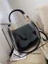 Clear Bucket Bag With Inner Pouch