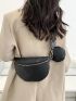 Minimalist Waist Bag With Purse