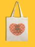 Cartoon Graphic Shopper Bag