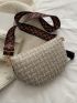 Mini Random Tassel Decor Waist Bag