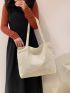 Minimalist Double Handle Shopper Bag