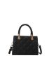 Quilted Embossed Square Bag