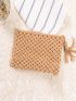 Tassel Decor Square Bag