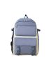 5Pcs Two Tone Pocket Front Backpack Set