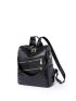 Zipper Functional Backpack With Coin Purse