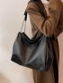 Chain Shoulder Tote Bag