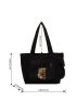 Tiger Print Shopper Bag