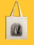 Minimalist Figure Graphic Shopper Bag