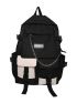 Men Letter Patch & Chain Decor Casual Daypack