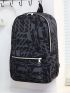 Men Colorblock Functional Backpack