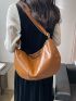 Minimalist Large Capacity Hobo Bag