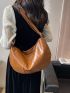 Minimalist Large Capacity Hobo Bag