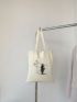 Figure Graphic Shopper Bag