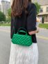 Minimalist Double Handle Square Bag