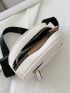 Mini Minimalist Zip Front Waist Bag