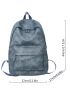 Men Tie Dye Pocket Front Backpack