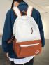 Men Two Tone Functional Backpack