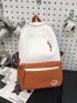 Men Two Tone Functional Backpack