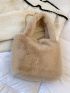 Chain Fluffy Square Bag