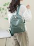 Zipper Design Functional Backpack