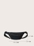 Minimalist Zip Front Waist Bag