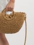 Minimalist Straw Bag