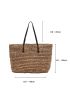 Minimalist Large Capacity Straw Bag