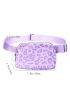 Waterproof Leopard Pattern Waist Bag