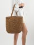 Minimalist Straw Bag